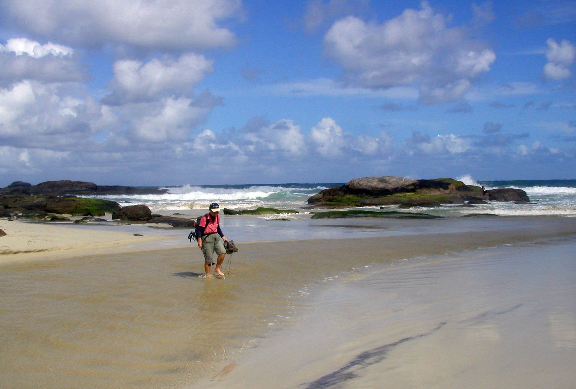 Hiker cape to cape walk margaret river