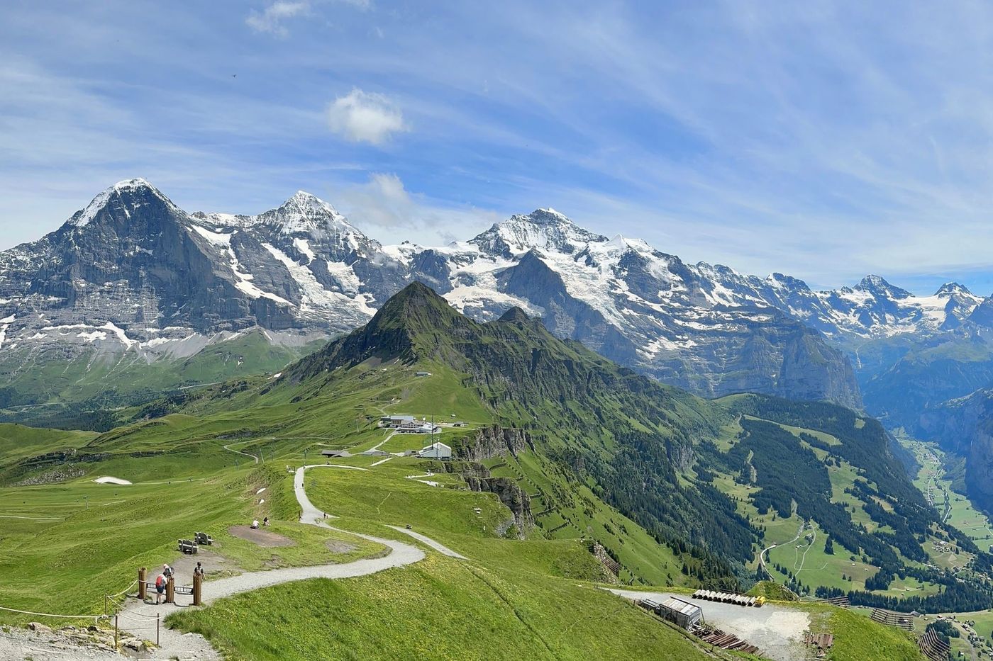 2 Eiger Monch Jungfrau Grindewald Via Alpina Bernese Oberland Switzerland