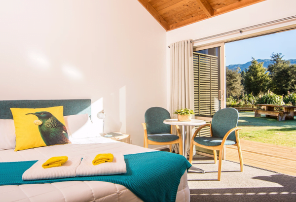Abel tasman lodge bedroom