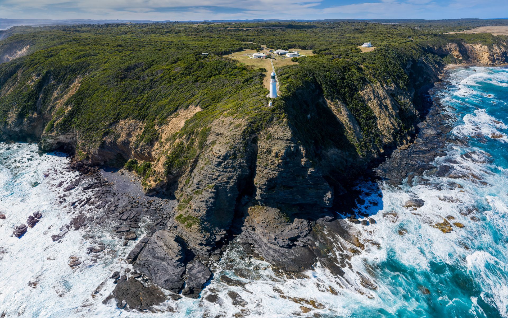 Aerial-View-of-Cape-Otway-Lighthouse
