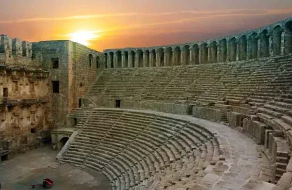 Antalya ruins roman ampitheatre