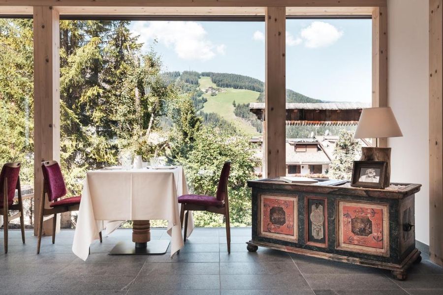Chalet Corso dine with a view