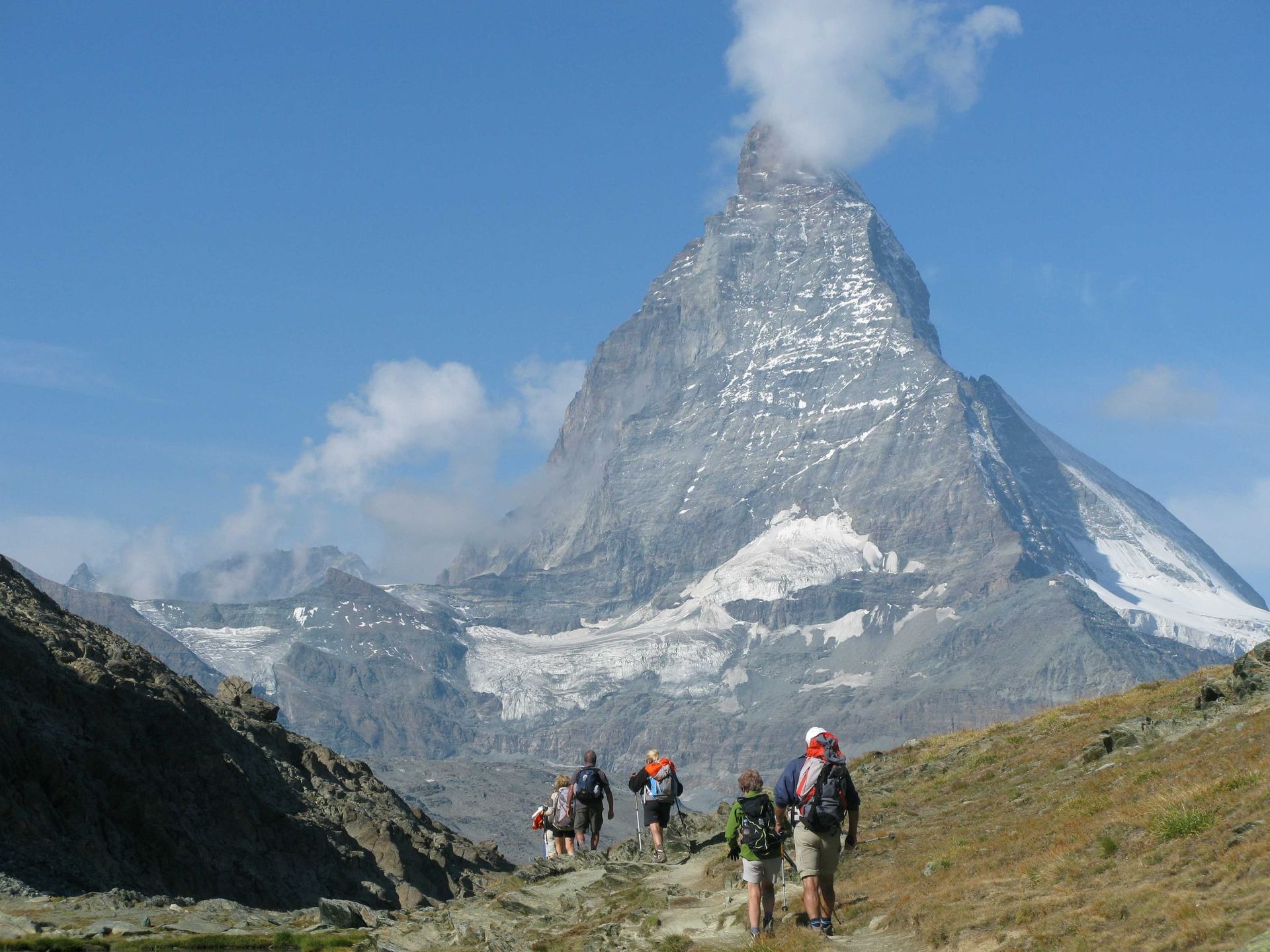 Devant le Cervin Haute Route
