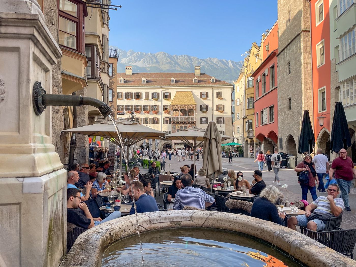 Golden hours in Innsbruck - supplied by Eurohike