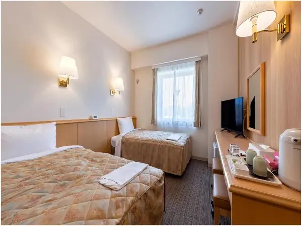 HOTEL AZ Oitabeppuekimae bedroom