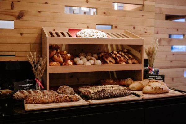 Hotel Adler breakfast Adelboden Bernese Oberland Switzerland