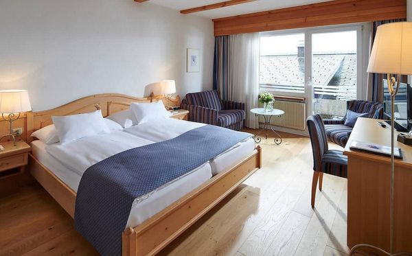 Hotel Bristol Adelboden Double room north facing.
