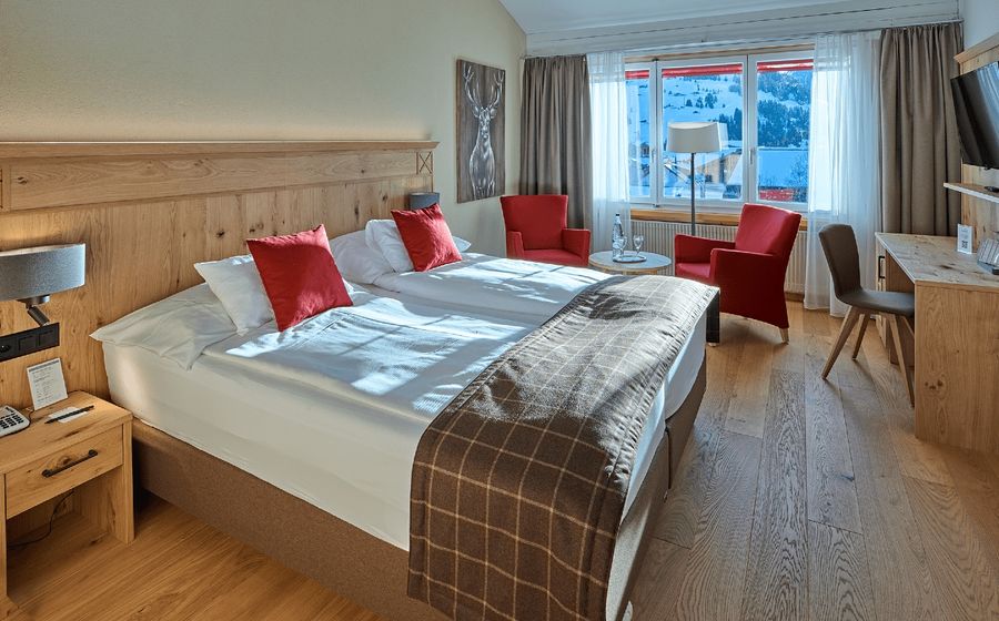 Hotel Bristol Adelboden Double room south facing Switzerland