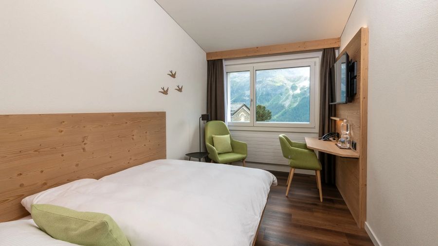 Hotel Randolins St. Moritz single room