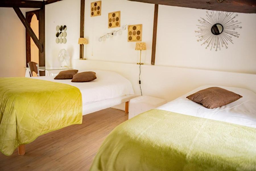 Hôtel Restaurant Henri IV twin share