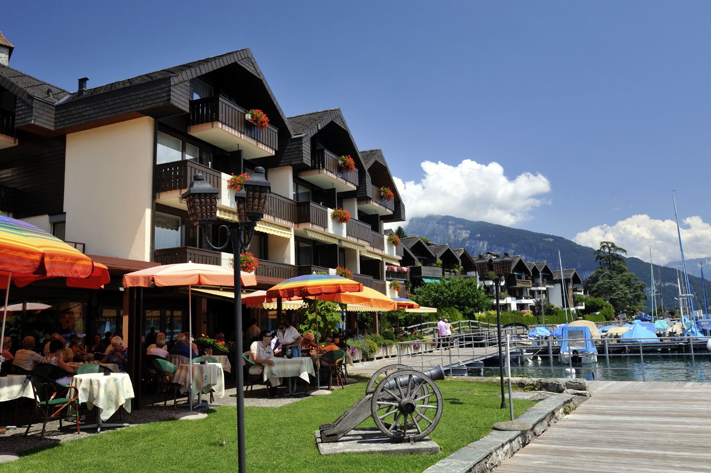 Hotel-Restaurant Seegarten-Marina terrace