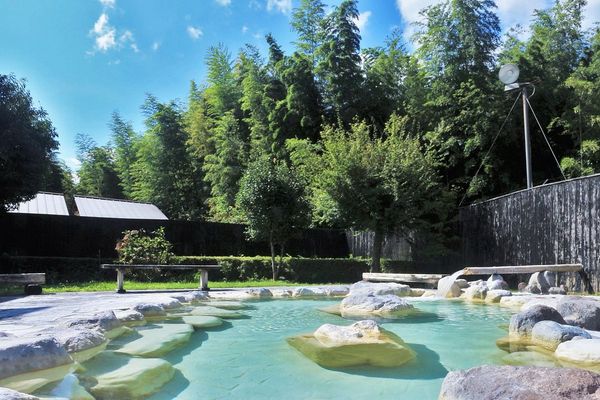 Kaze no Sato outdoor onsen