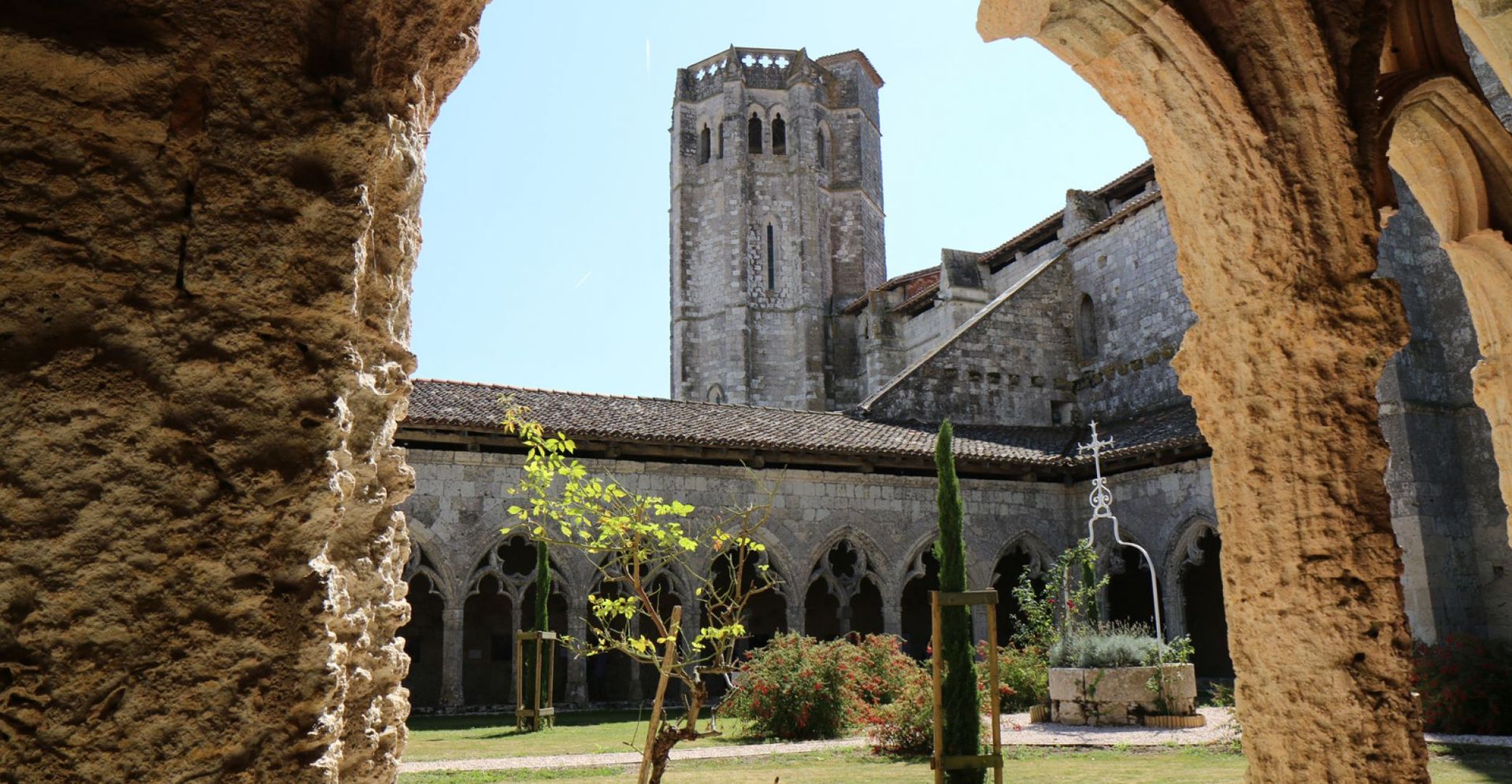 View of Saint-Pierre Church La Romieu