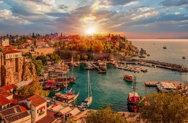 Old town sea front Antalya