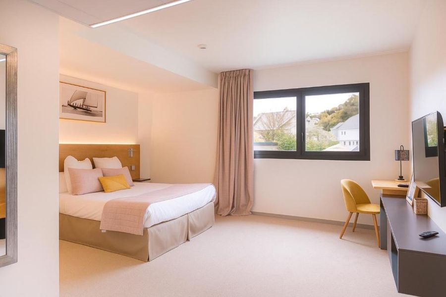 Hôtel Nautica Perros Guirec bedroom