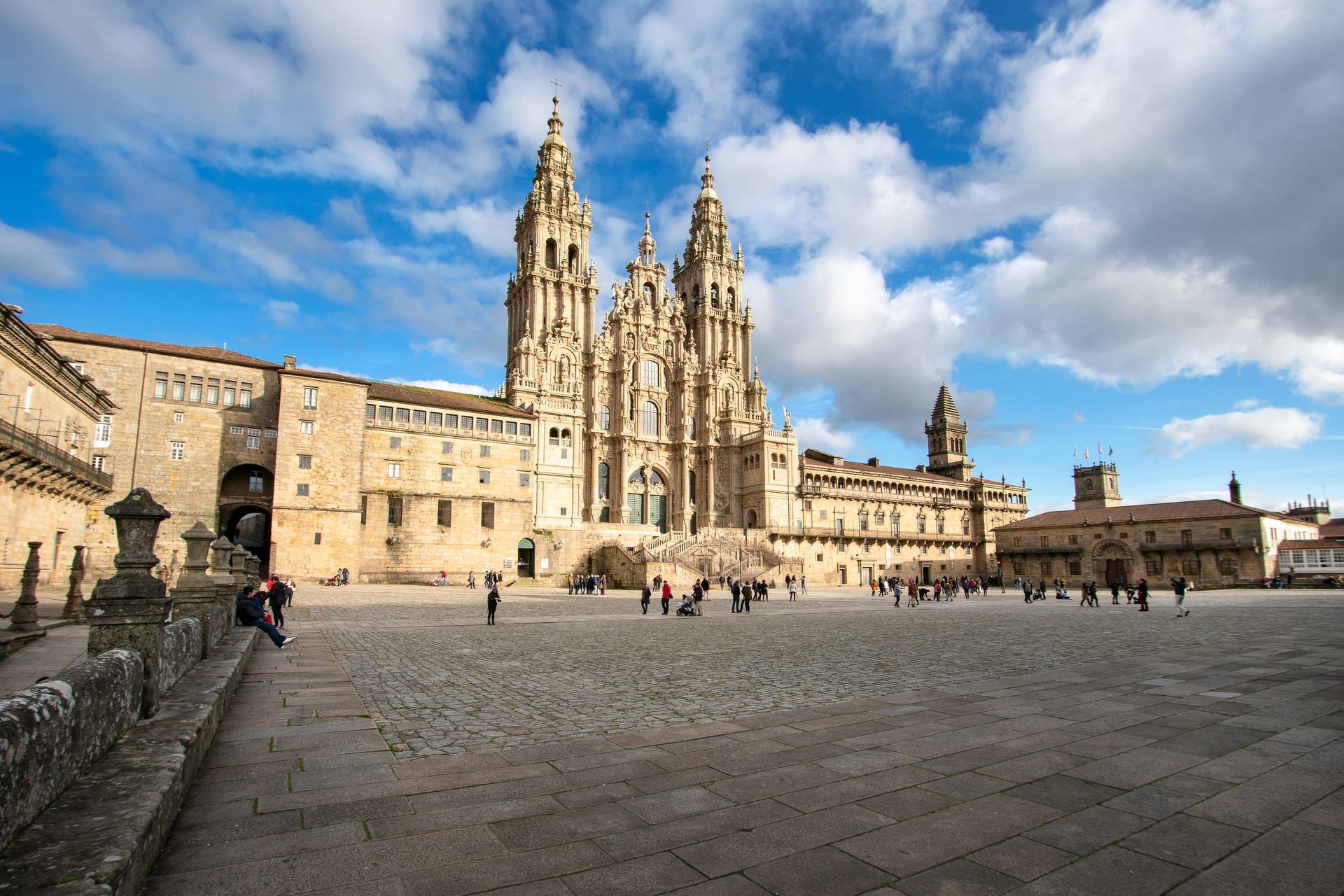 Plaza del Obradoiro Santiago