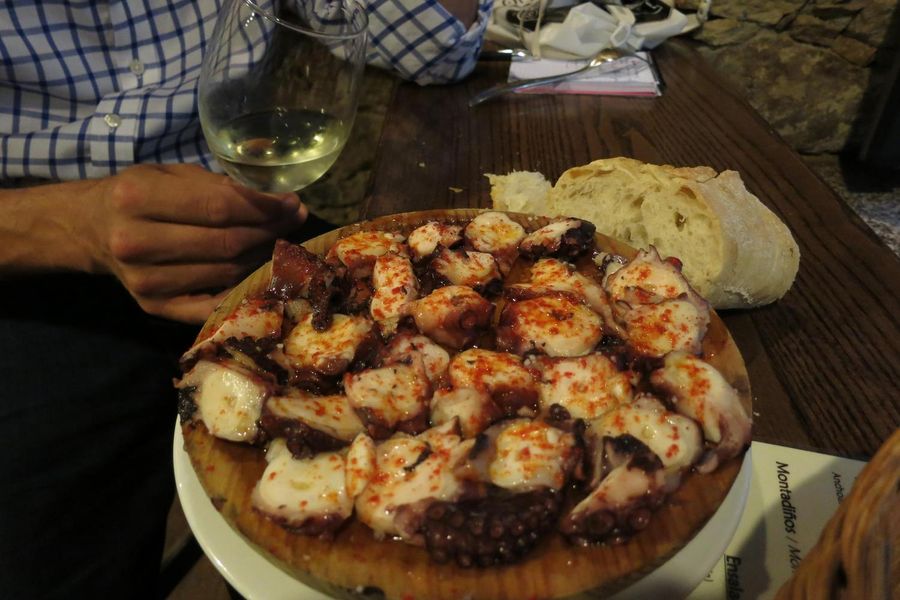 spain-camino-de-santiago-pulpo-gallega-albarino-wine2